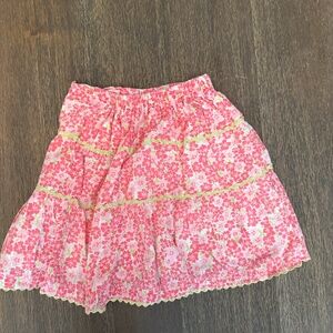 Little Follies Girls Pink Skirt (Size 4)
